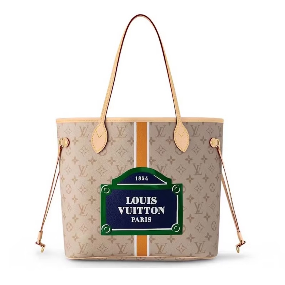 ♥️ SOLD DIRECT 🦄 Rare Louis Vuitton Neverfull MM - Picture 2 of 9
